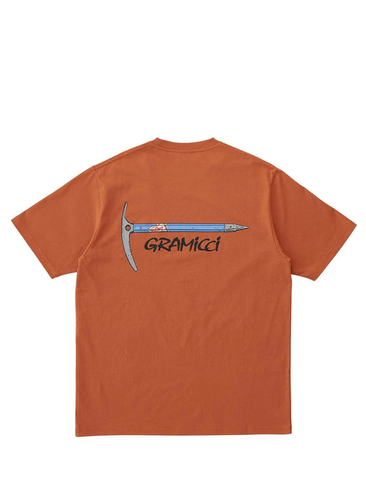 Gramicci Ice Axe T-Shirt Burnt Orange