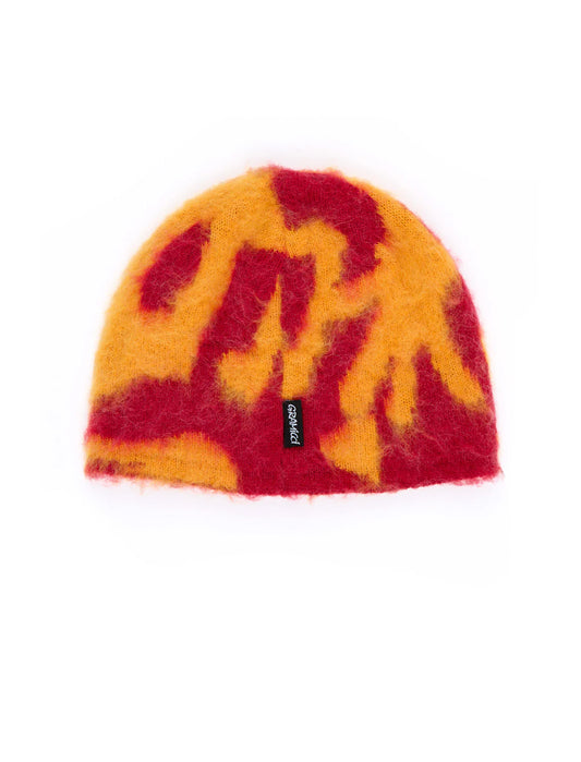 Gramicci Mohair Burly Runningman Beanie Burnt Orange