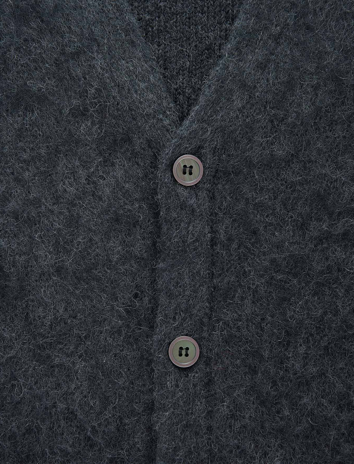 Gramicci Mohair Cardigan Charcoal