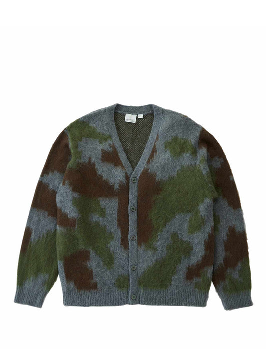 Gramicci Mohair Cardigan Jungle Digi Camo