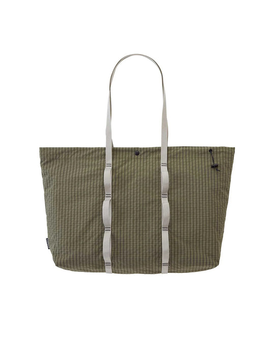 Gramicci Plaid Climbing Tote Bag Olive