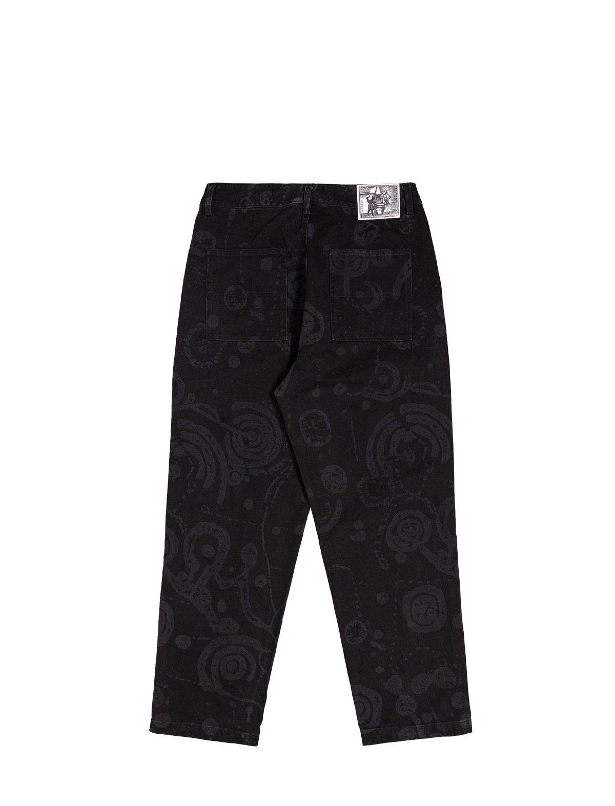 Heresy Carvings Trousers Black