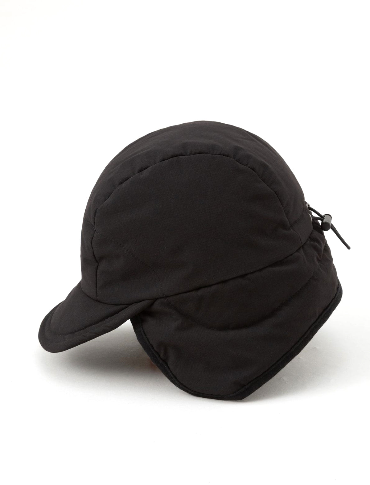 Black Heresy Mountain Hat with a adjustable toggle on a white background
