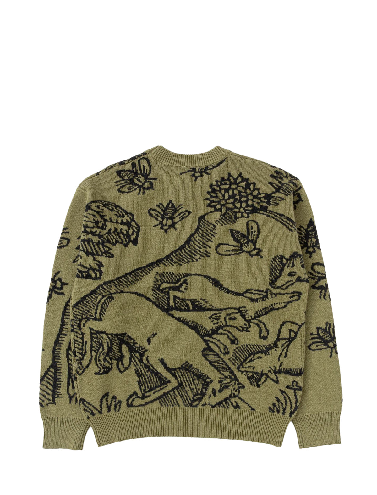 Heresy Plague Knit Sweater Green