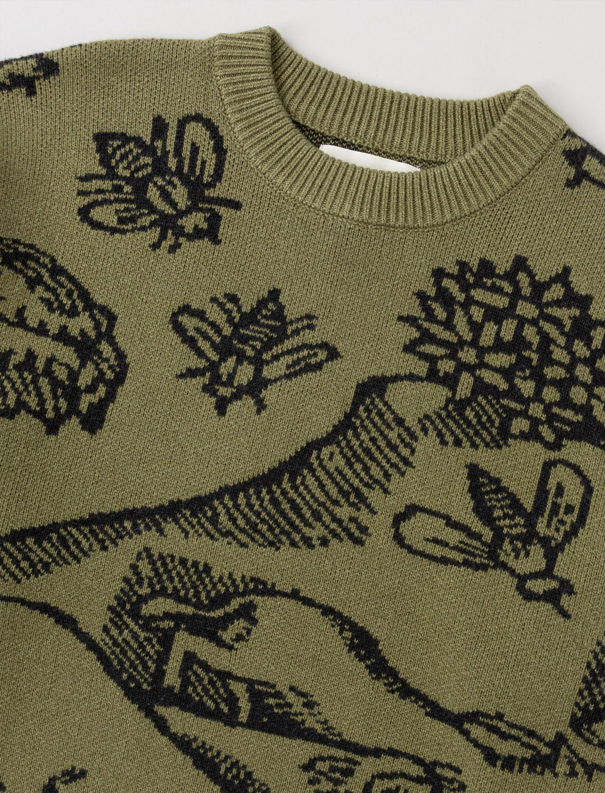 Heresy Plague Knit Sweater Green