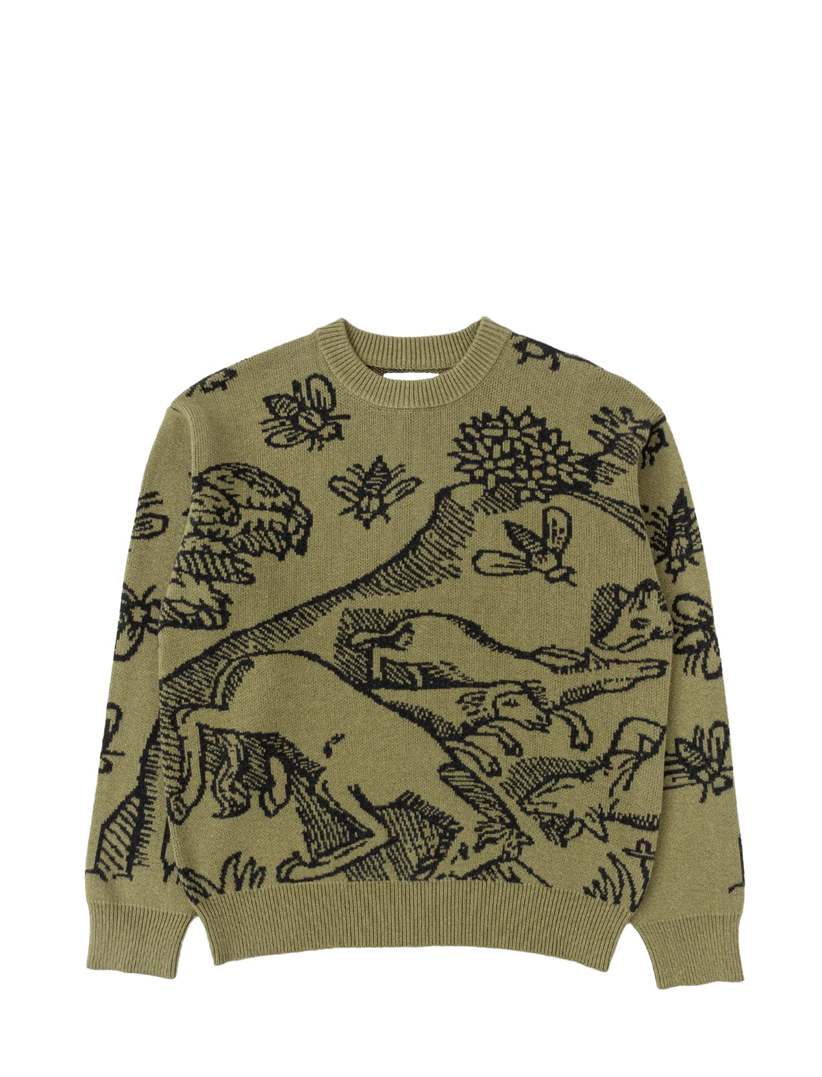 Heresy Plague Knit Sweater Green