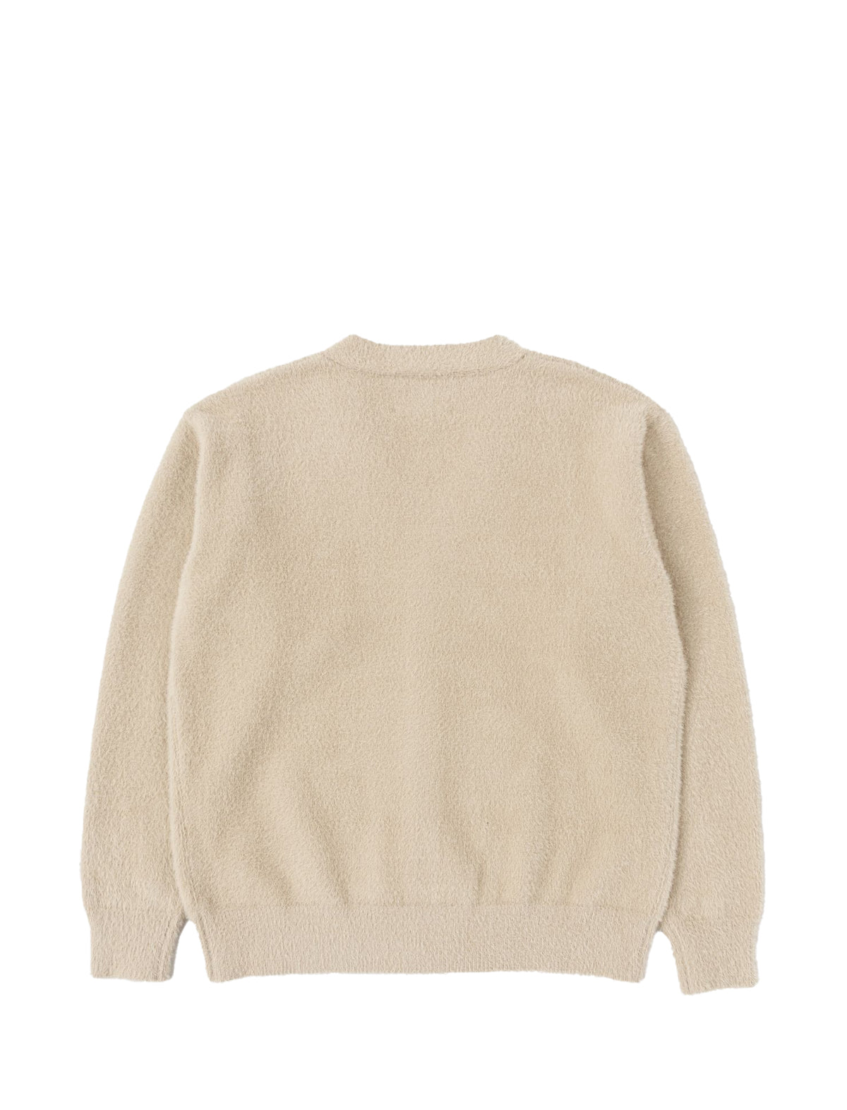 Heresy 'H' Cardigan back on a white background