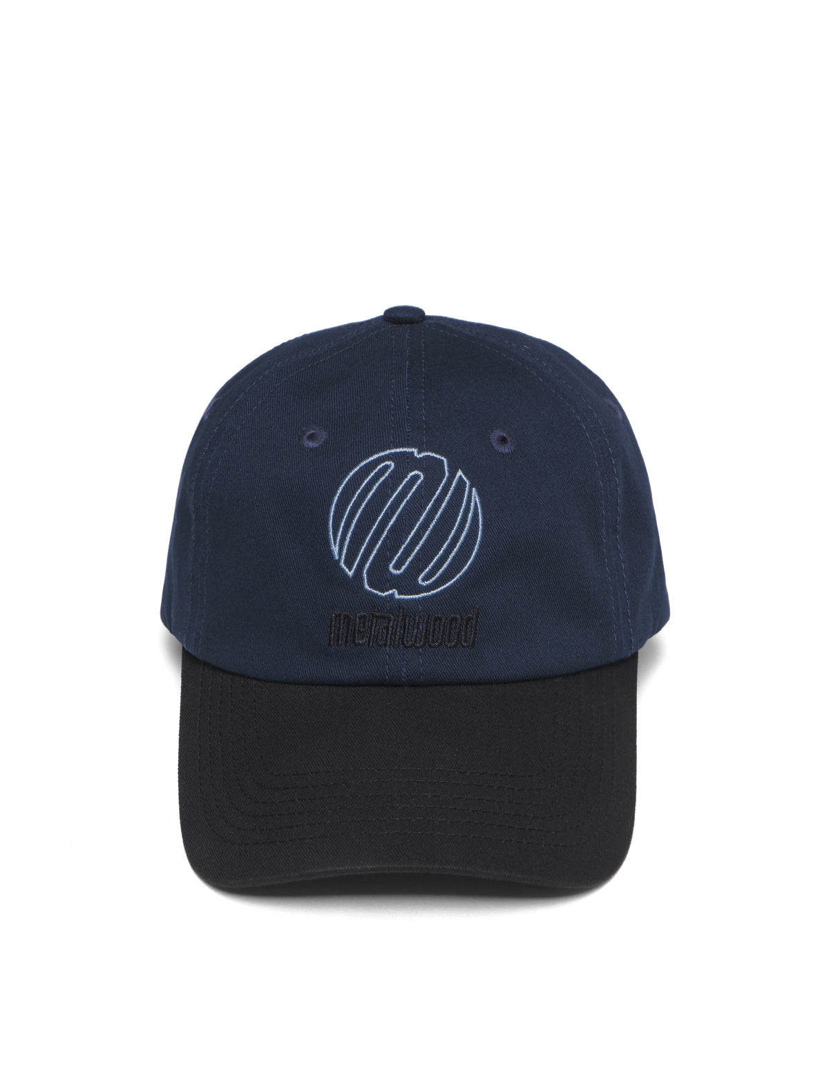 Metalwood Team Logo Dad Hat Cap Navy