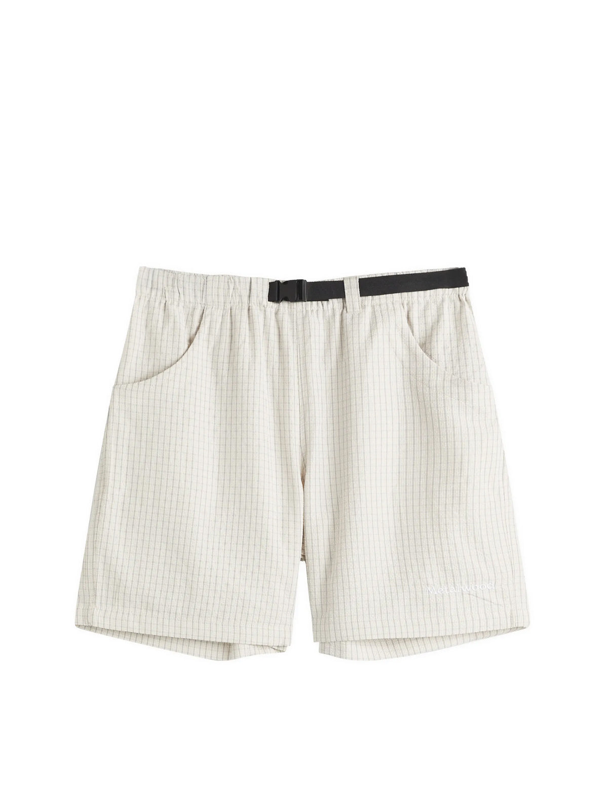 Metalwood Textured Caddy Shorts Oat