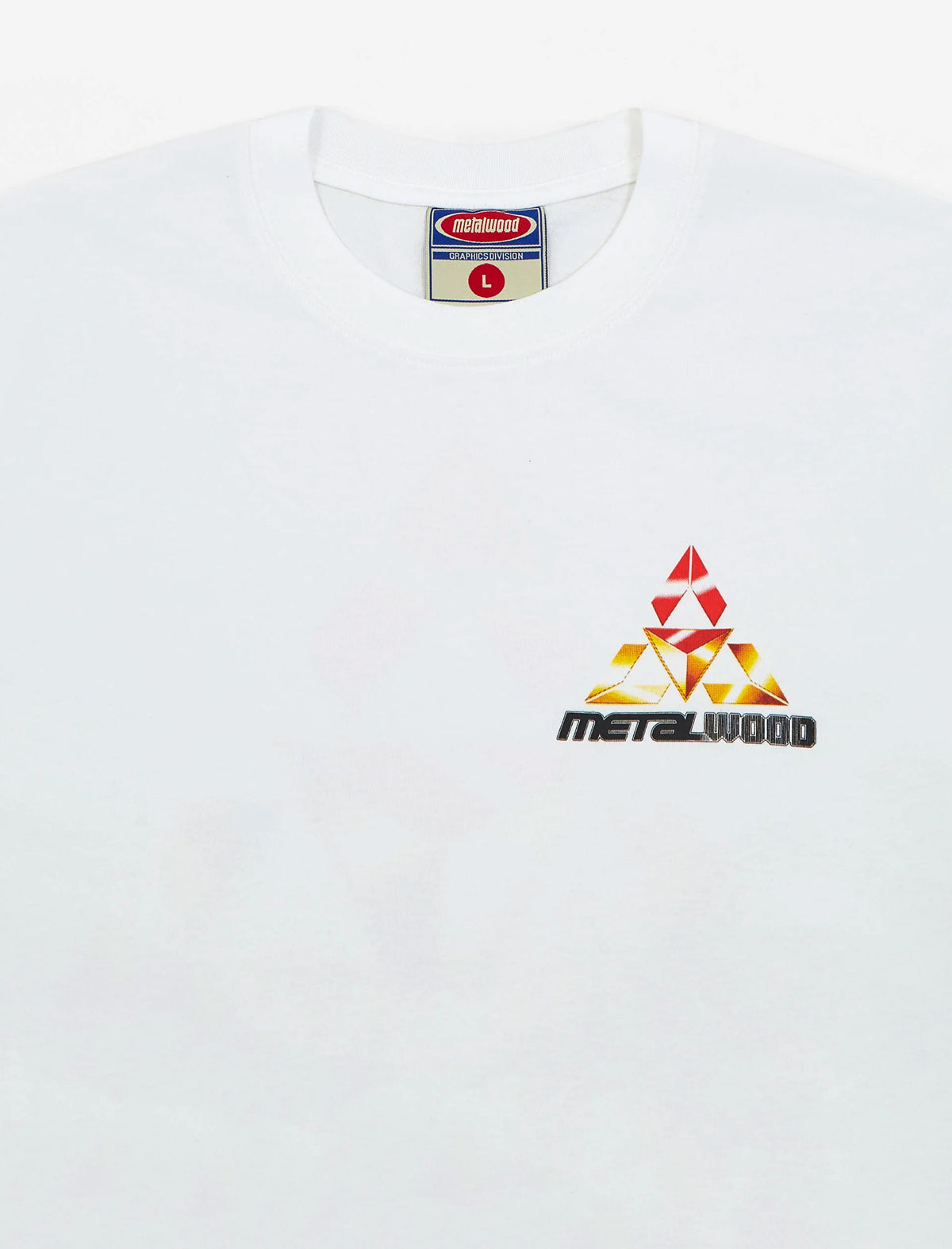 Metalwood Tri-Metal T-Shirt White