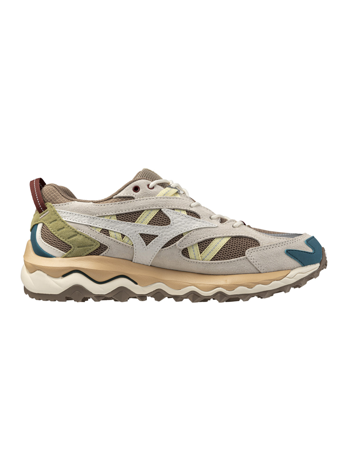 Mizuno Wave Mujin TL Fossil/Snow White/Summer Sand