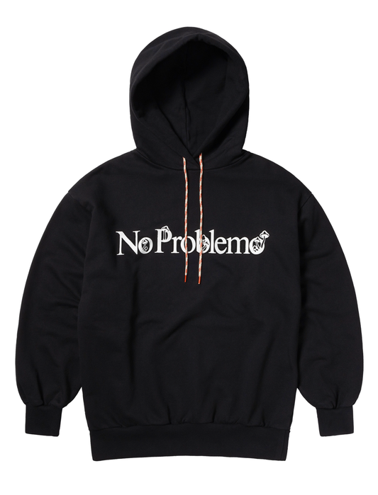 No Problemo Funghi Problemo Hoodie Black