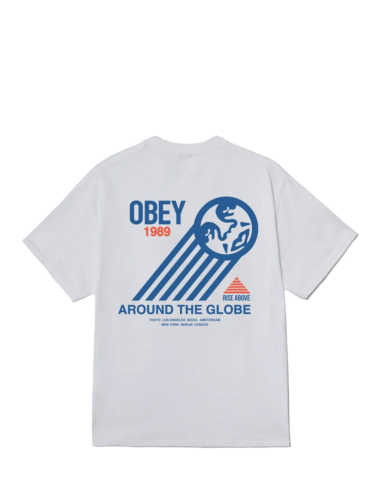 Obey Around The Globe T-Shirt White
