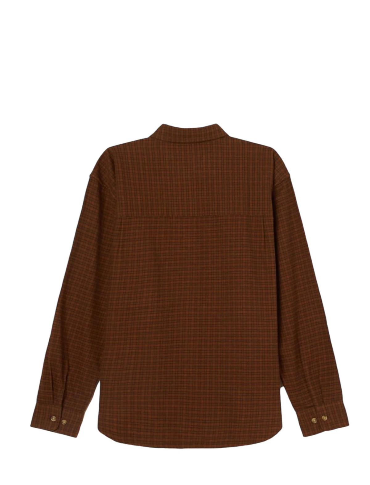 Obey Bigwig Knox Woven Shirt Mocha Bisque Multi