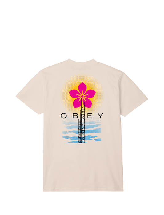 Obey Elevated Power T-Shirt Cream