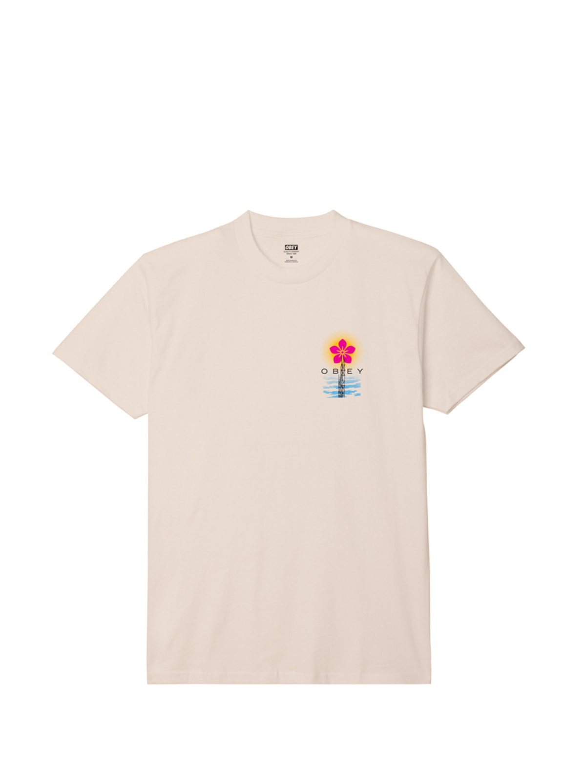 Obey Elevated Power T-Shirt Cream