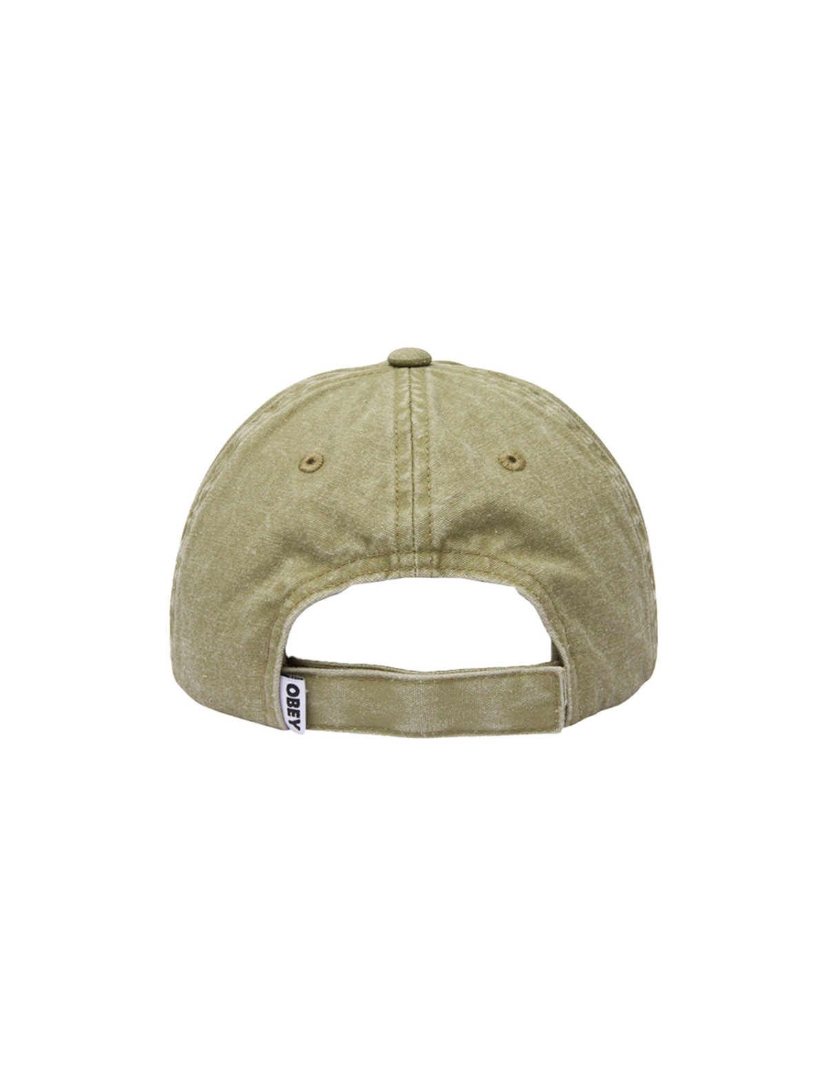 Obey Eyes Pigment 6 Panel Cap Khaki