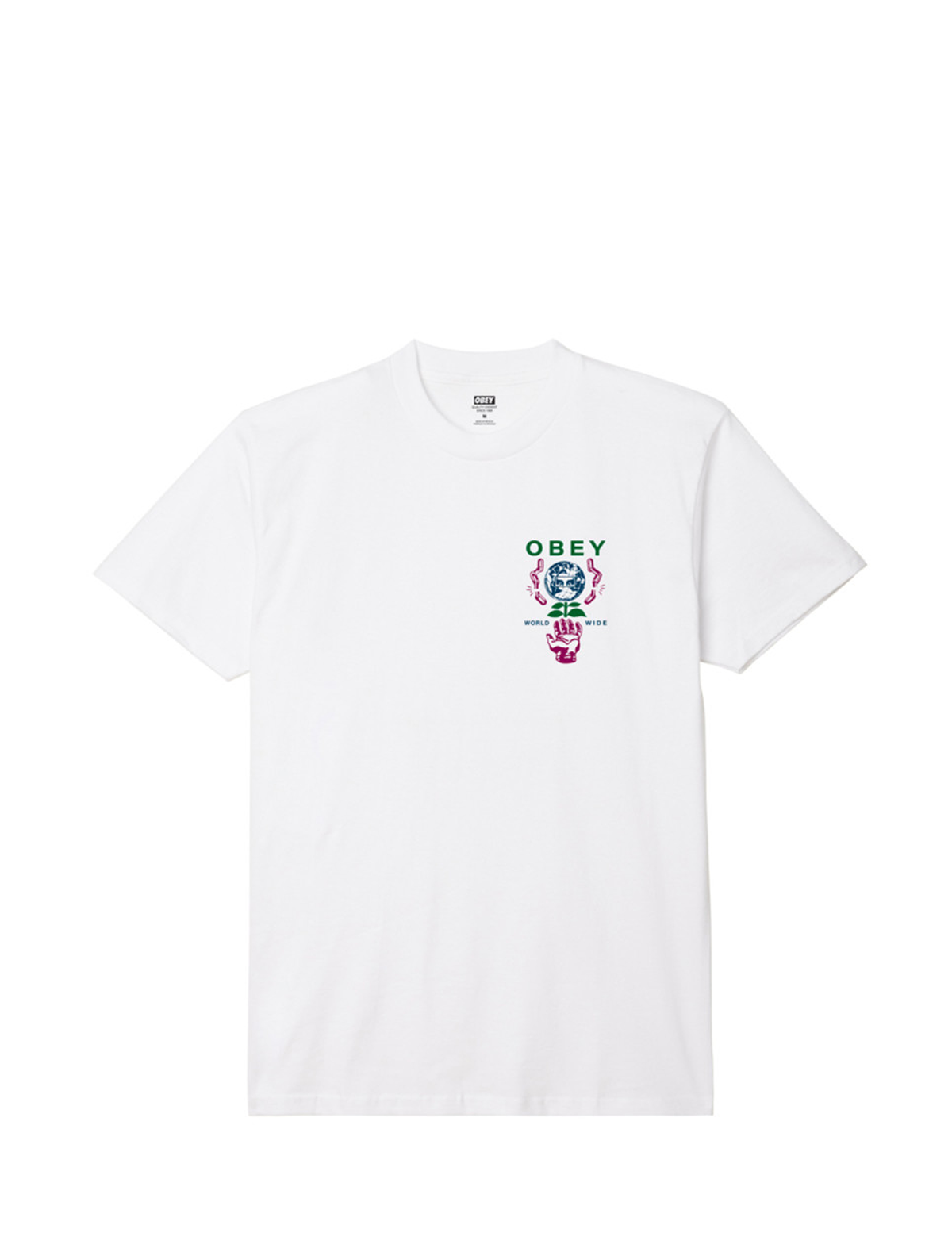 Obey Helping Hand T-Shirt White