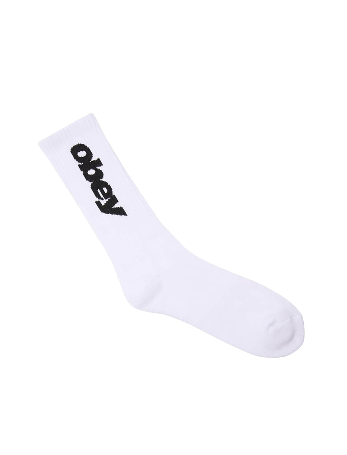 Obey Italics Socks White