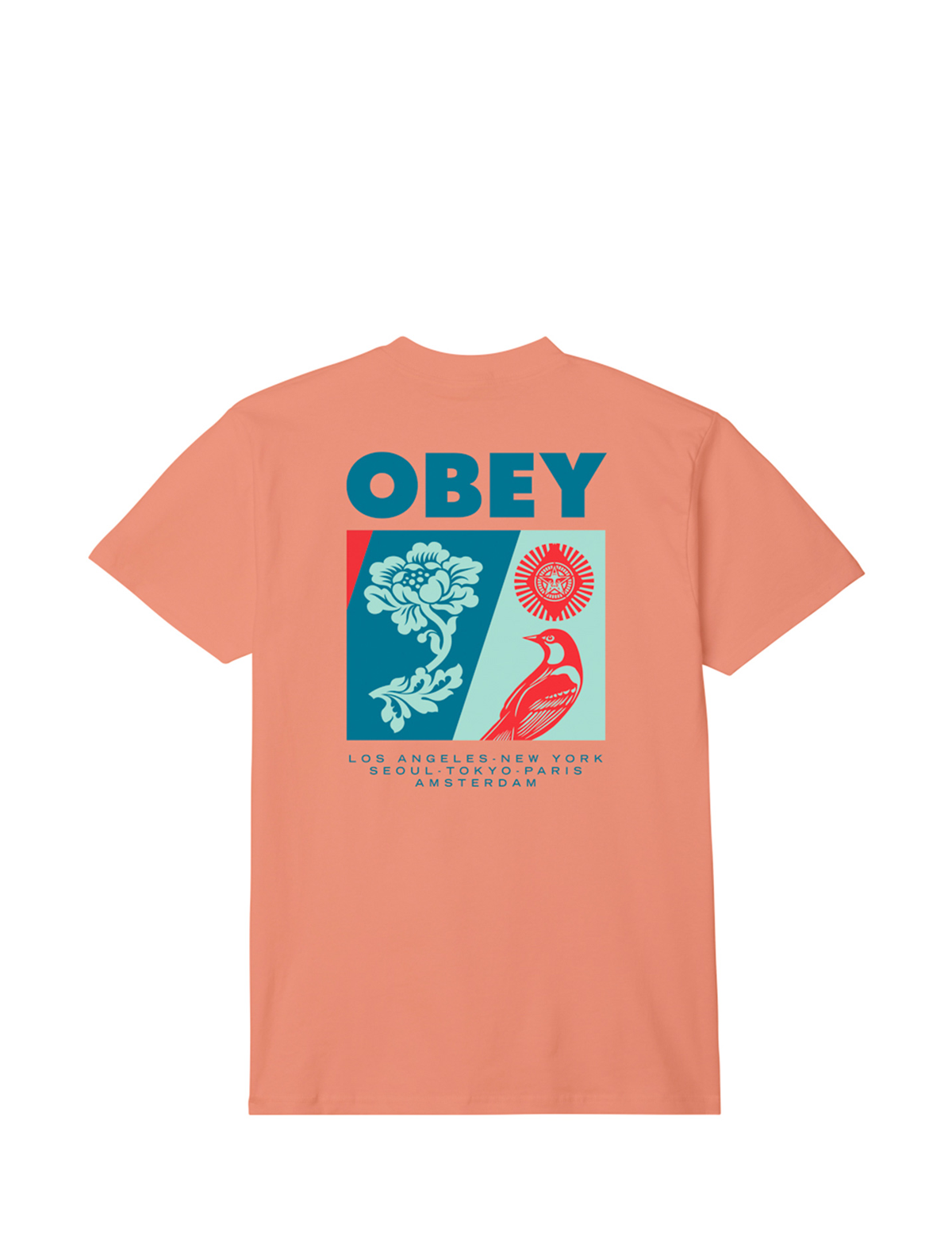 Obey New Spring T-Shirt Citrus