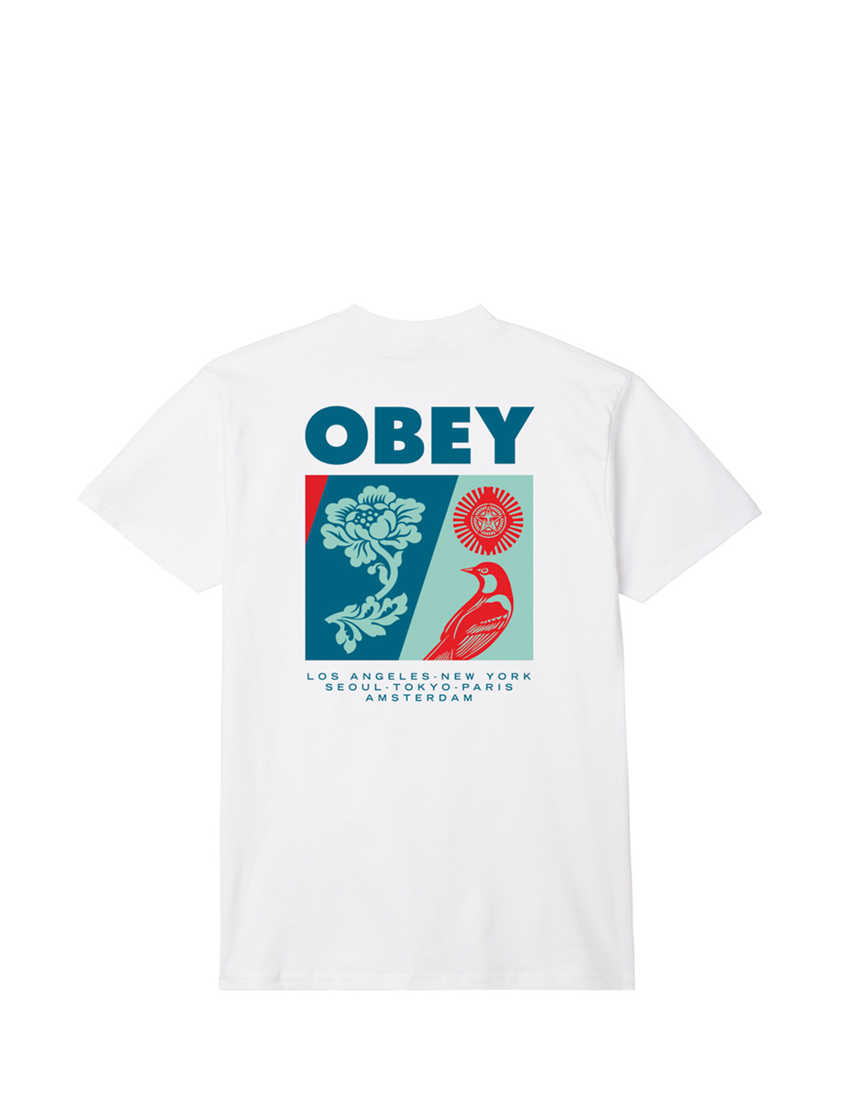 Obey New Spring T-Shirt White