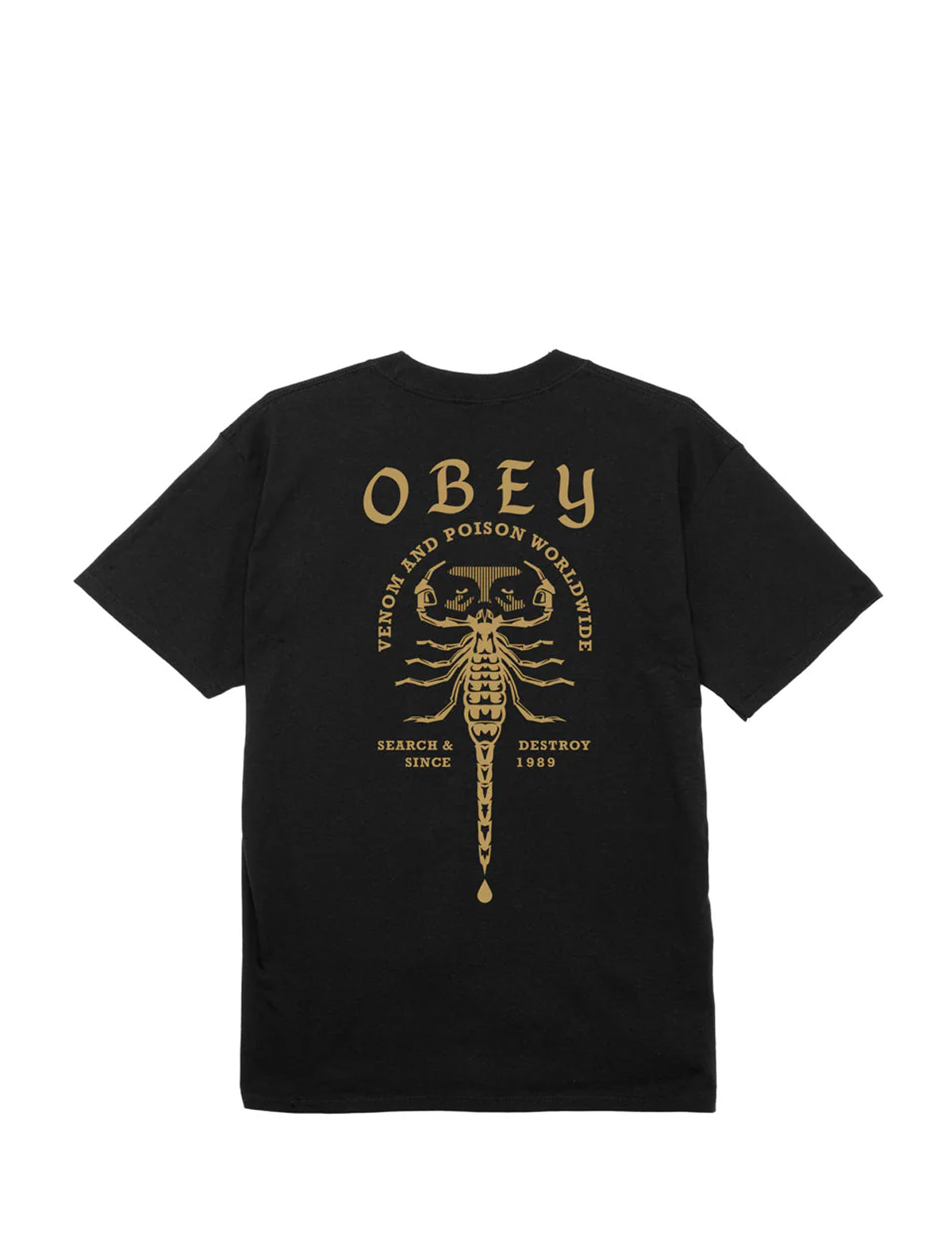 Obey Scorpion T-Shirt Black