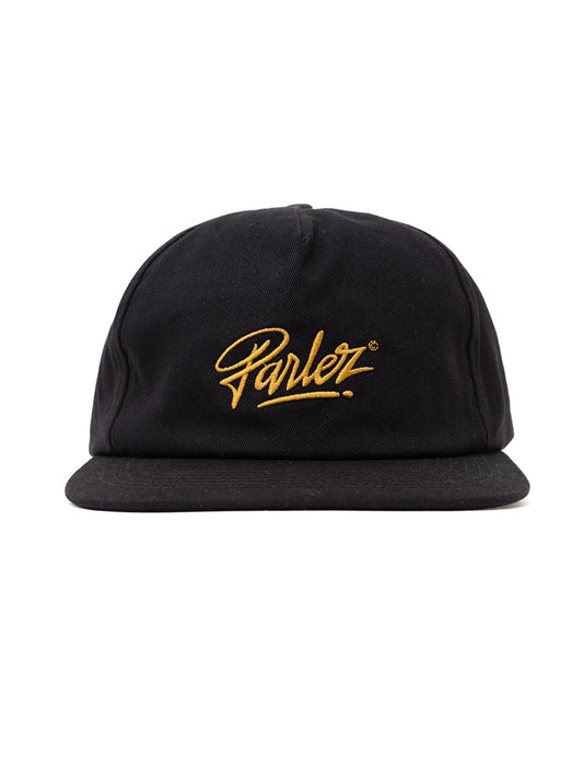 Parlez Ashton 5.5 Panel Cap Black