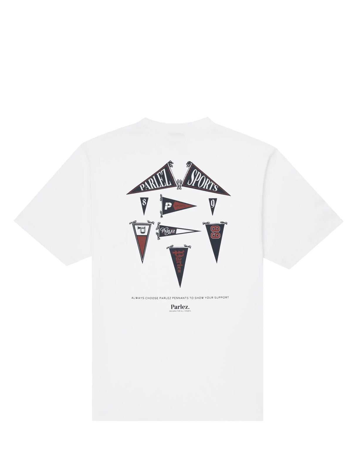 Parlez Pennant T-Shirt White