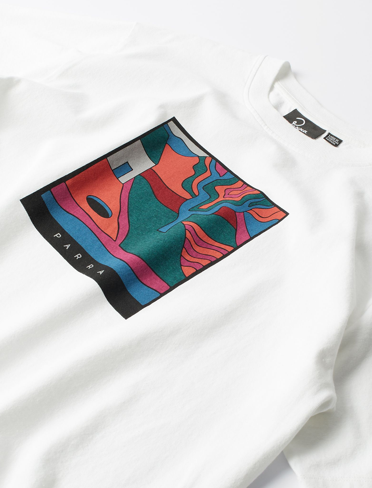 By Parra Hole In The Yard T-Shirt White