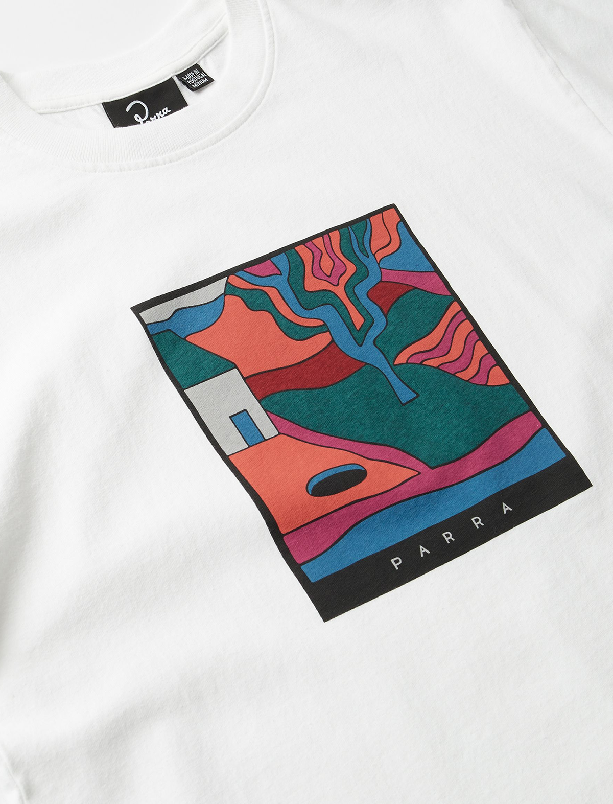 By Parra Hole In The Yard T-Shirt White