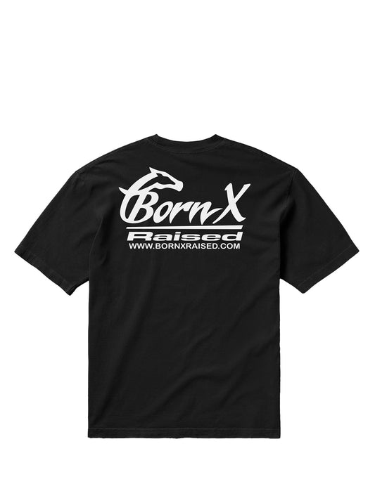 Born X Raised Parlay T-Shirt in Black – back print detail