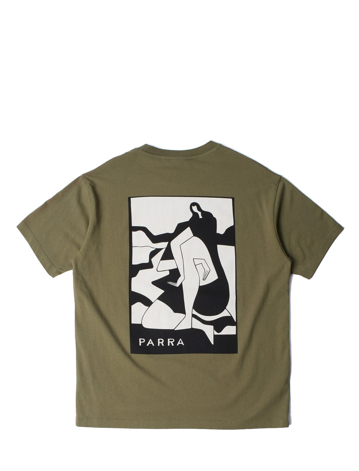 By Parra Waiting For You T-Shirt Green