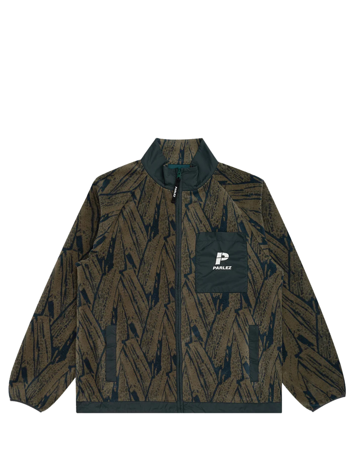 Parlez Duke Fleece Olive Green