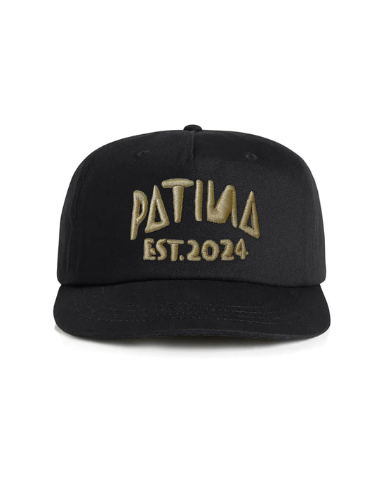 Patina Established Cap Black