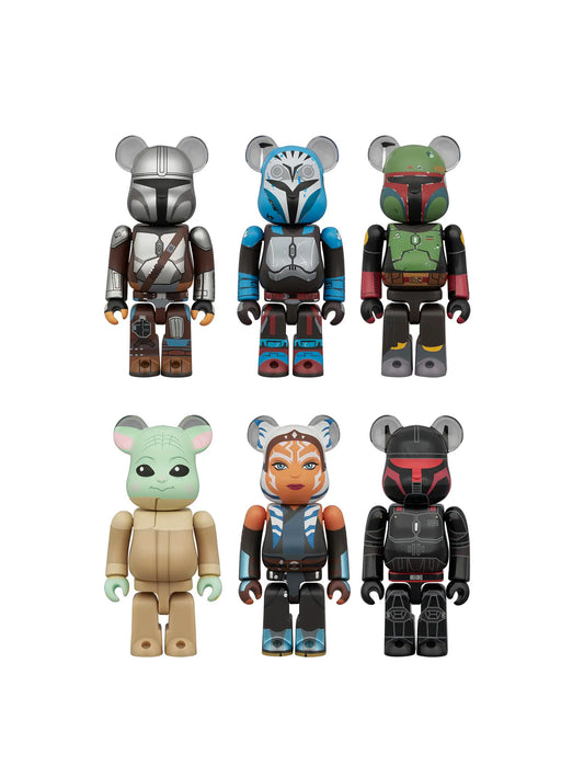 Medicom Bearbrick Chase Mandalorian Star Wars 100% Blind Box