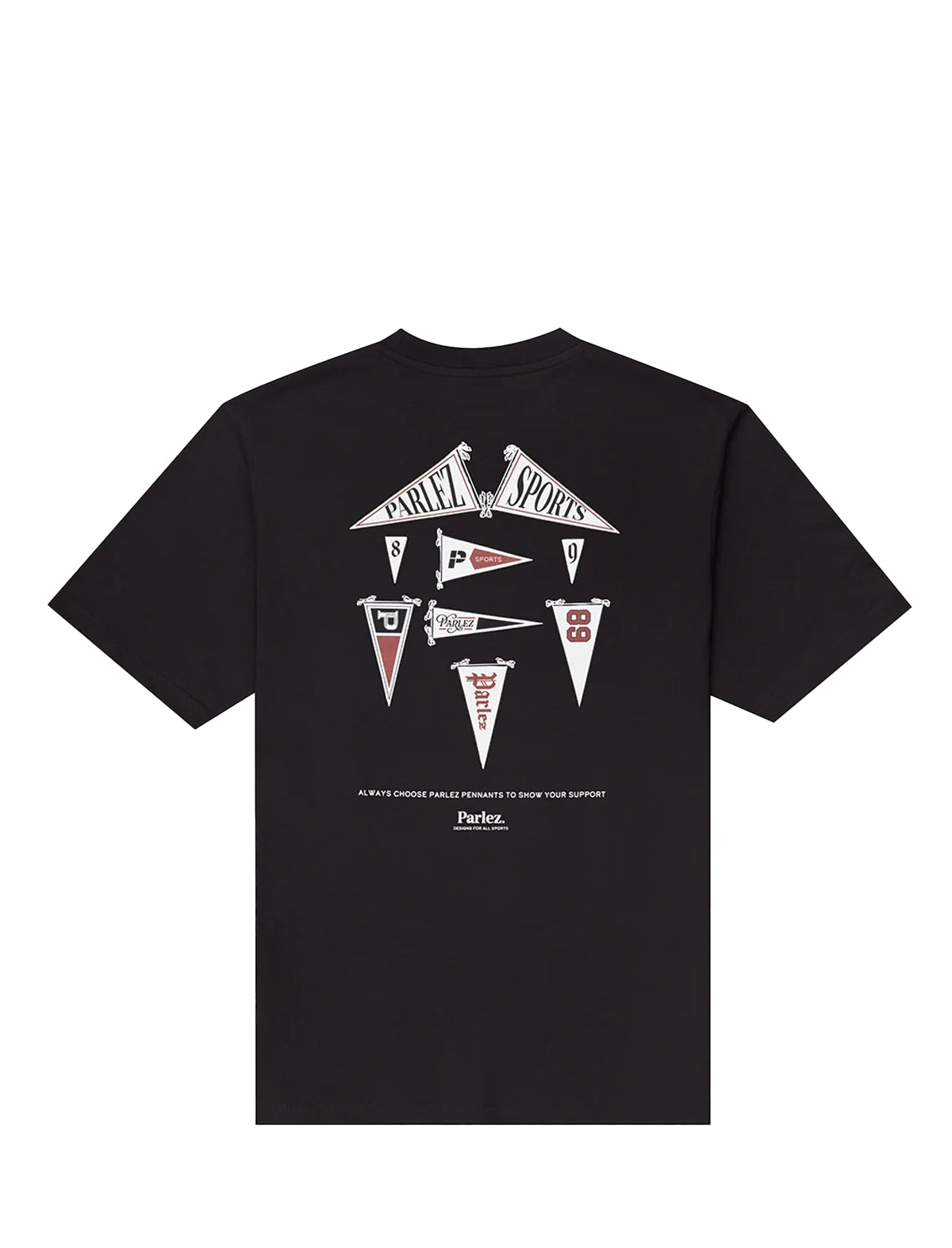 Parlez Pennant T-Shirt Black