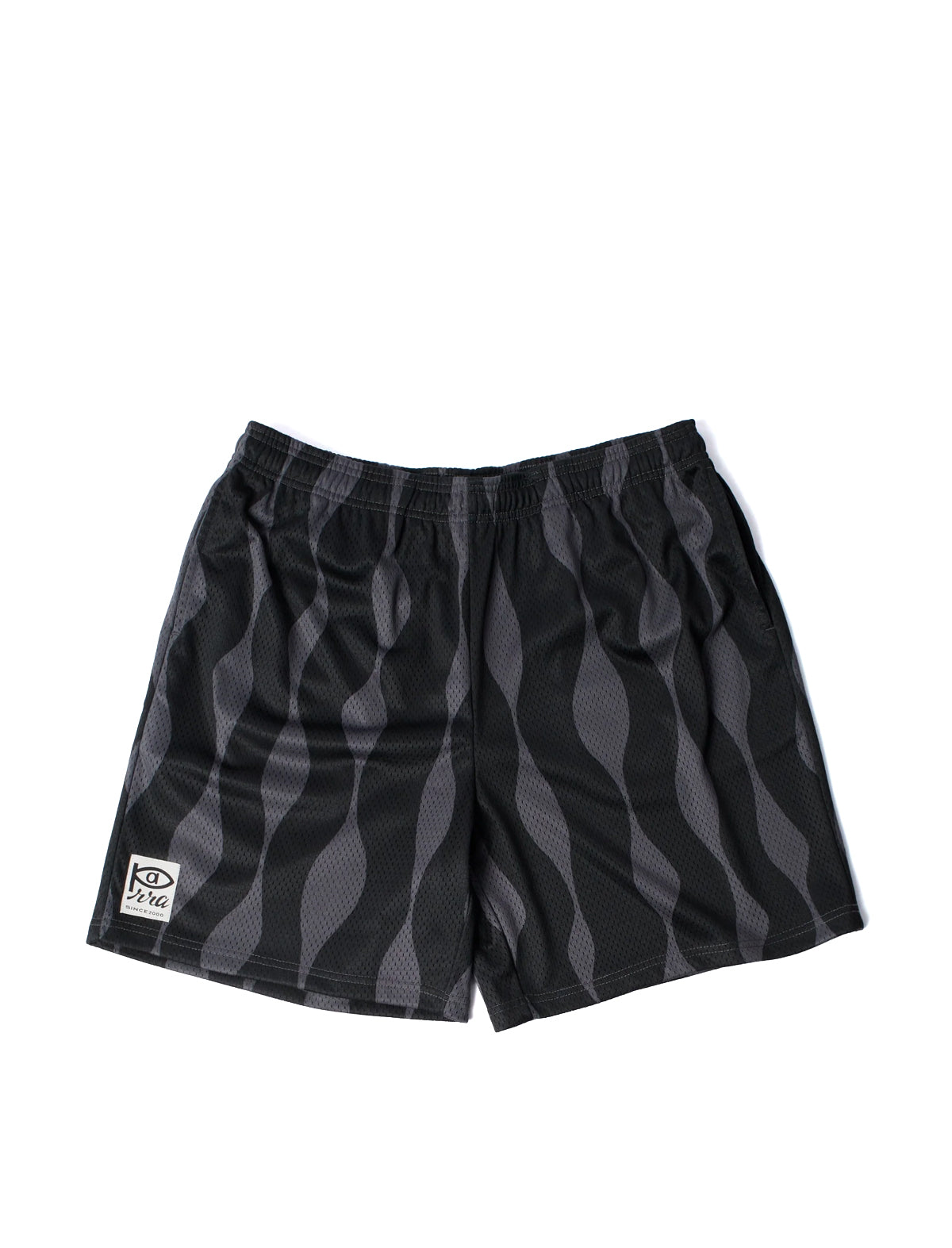 By Parra Waved Mesh Shorts