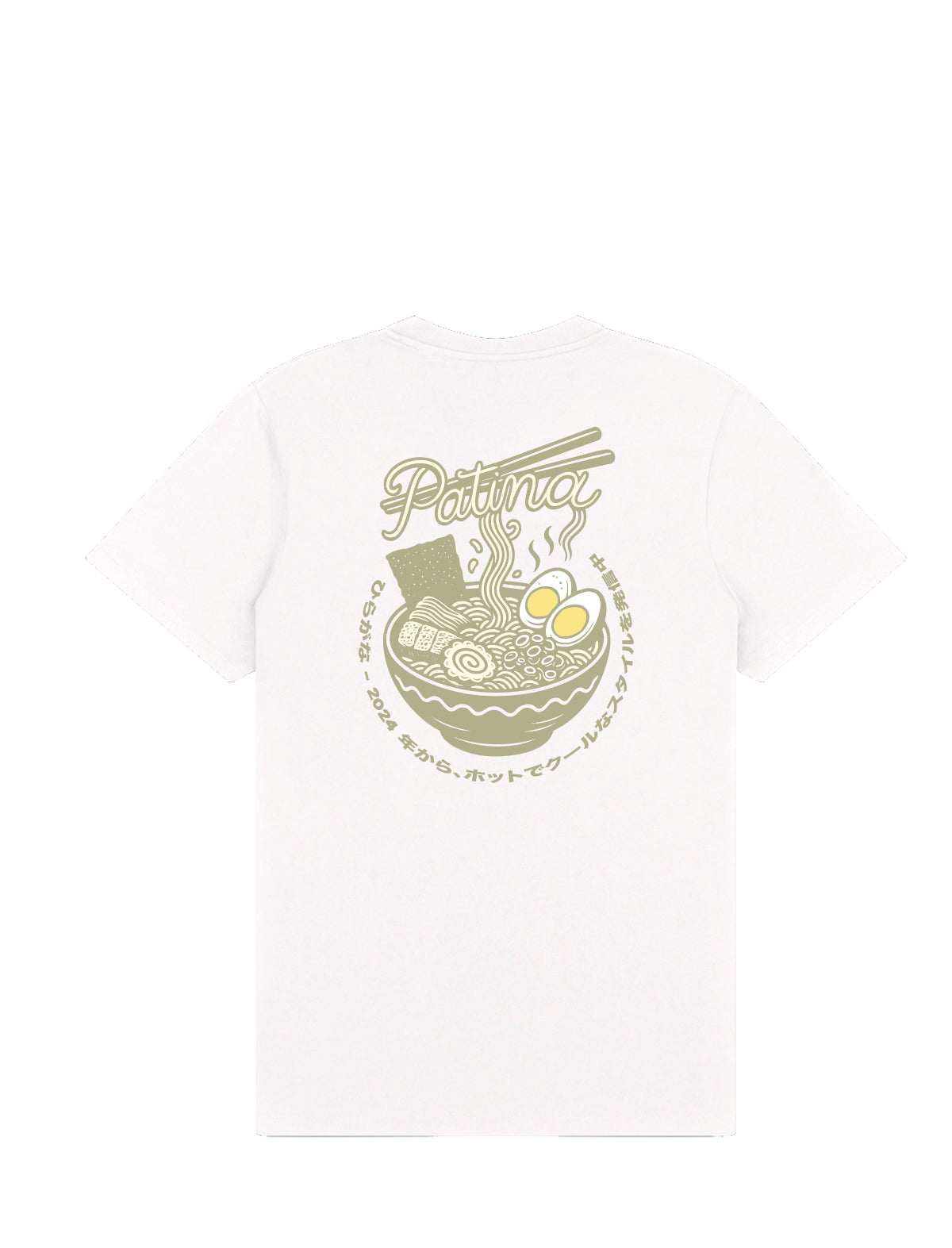 Patina Ramen T-Shirt White