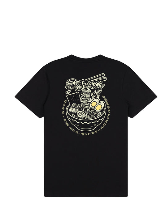 Patina Ramen T-Shirt Black