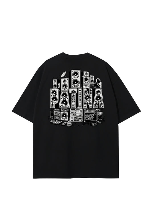 Patina x Wormsalt Anniversary T-Shirt Black