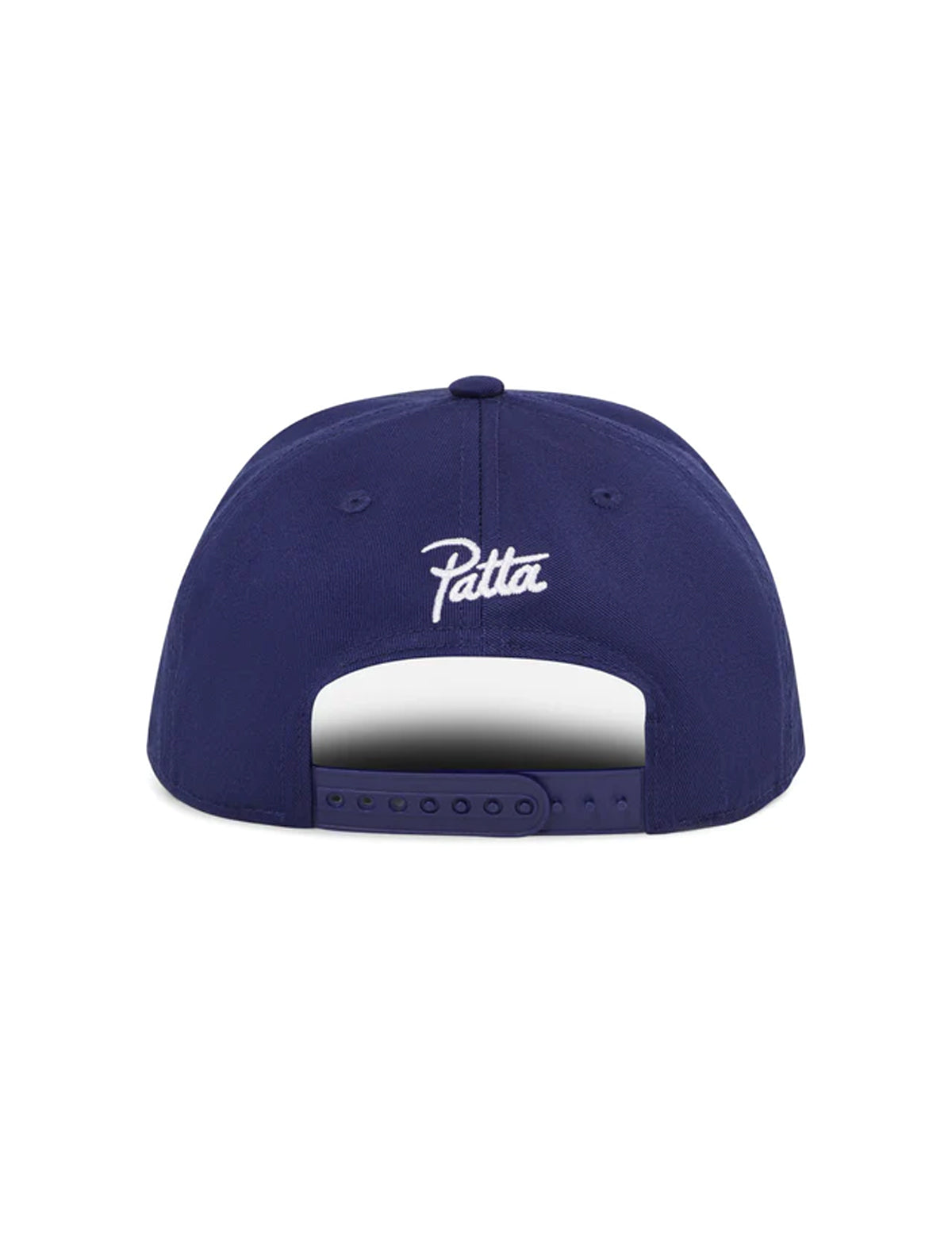 Patta Arc Logo Snapback Cap Estate Blue