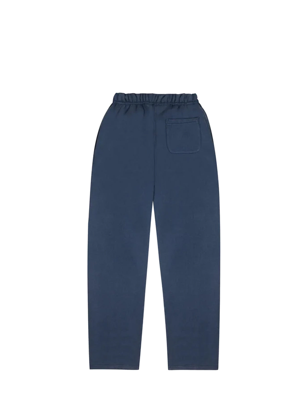 Patta Navy blue pants with an elastic waistband on a white background