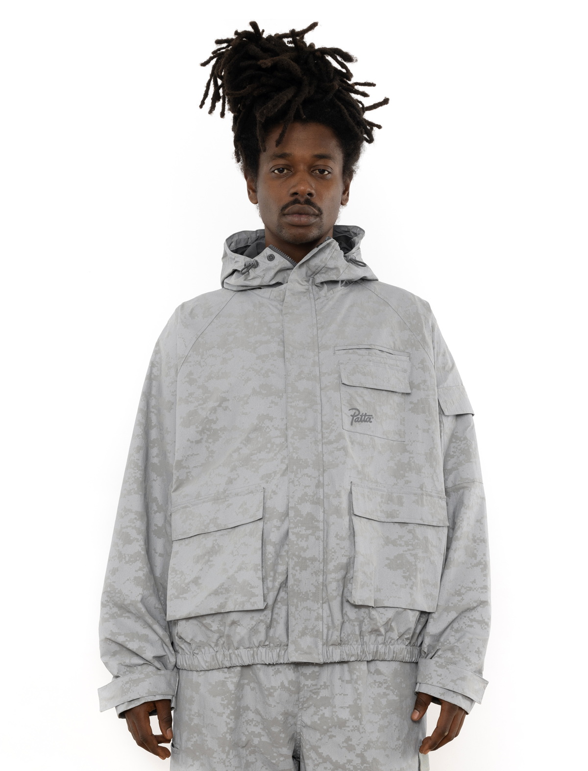 Patta Digi Camo Reflective Jacket Wild Dove