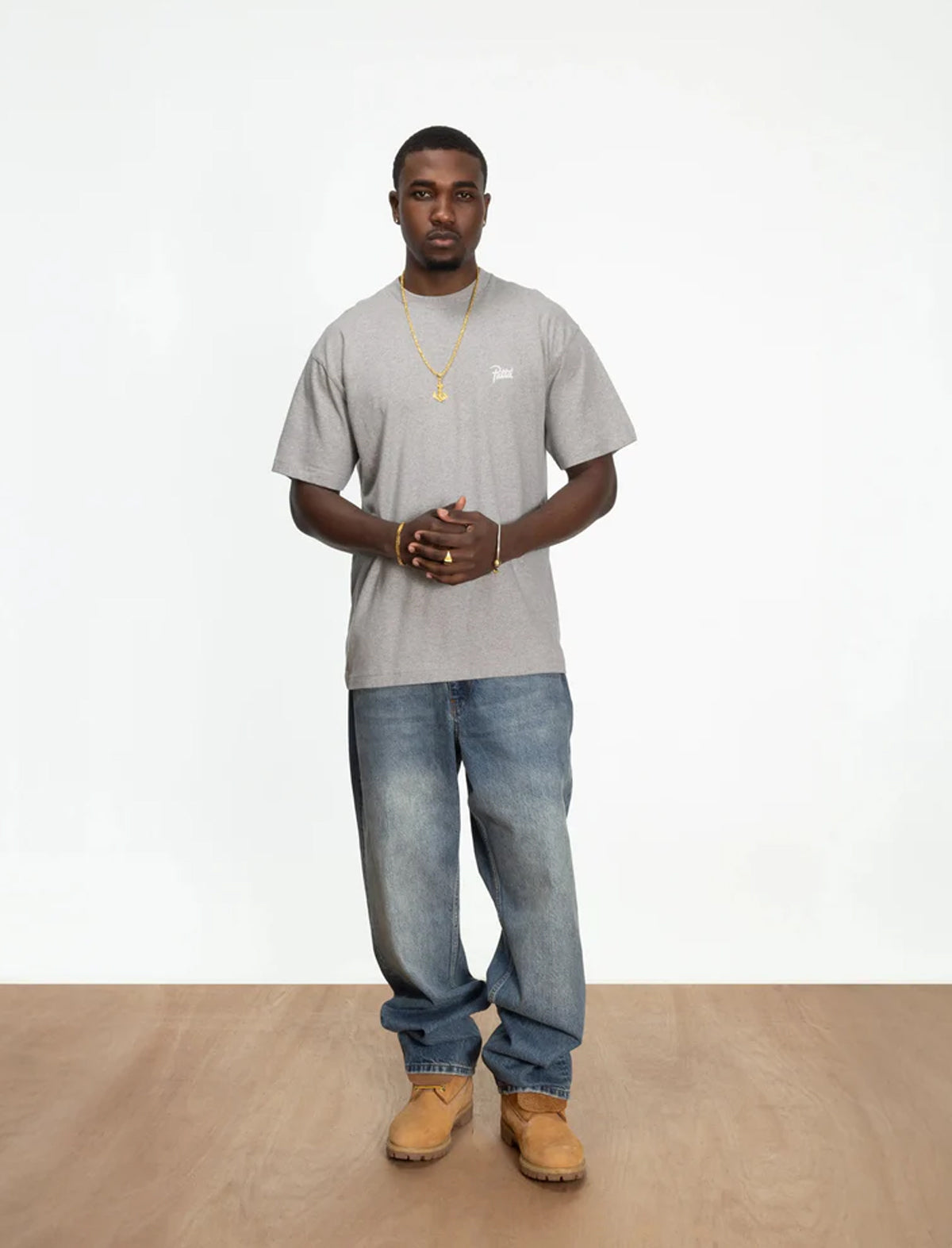 Patta Protect Yourself T-Shirt Grey