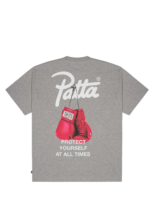 Patta Protect Yourself T-Shirt Grey