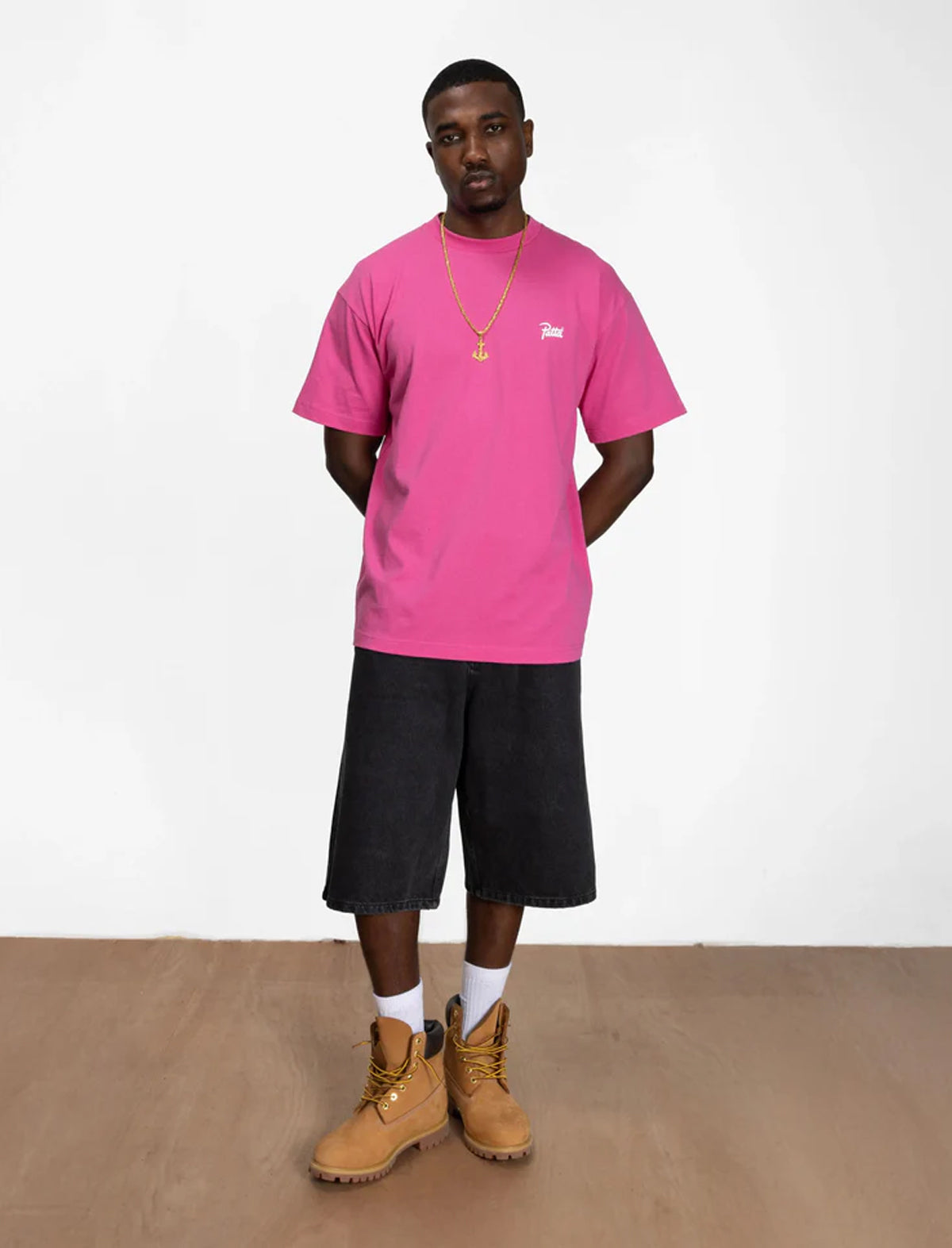 Patta Protect Yourself T-Shirt Ibis Rose Pink
