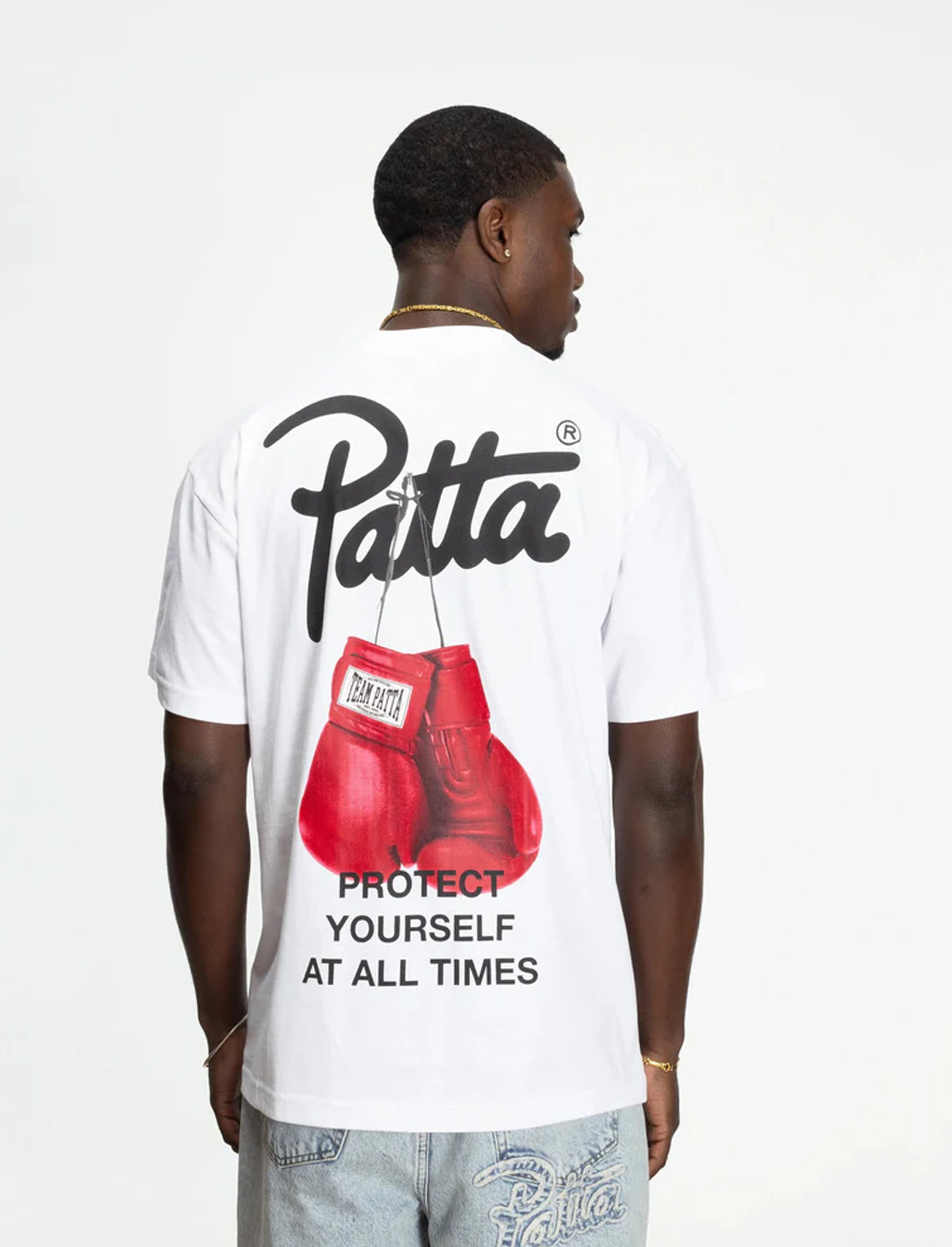 Patta Protect Yourself T-Shirt White