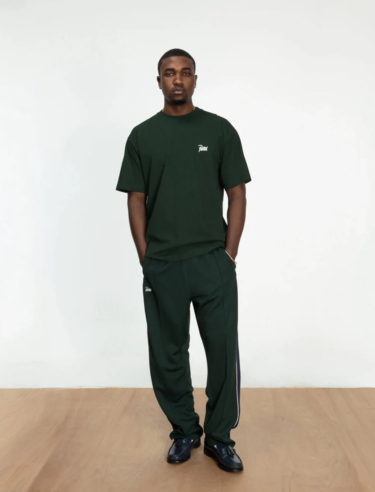 Patta Script Logo T-Shirt Pine Grove