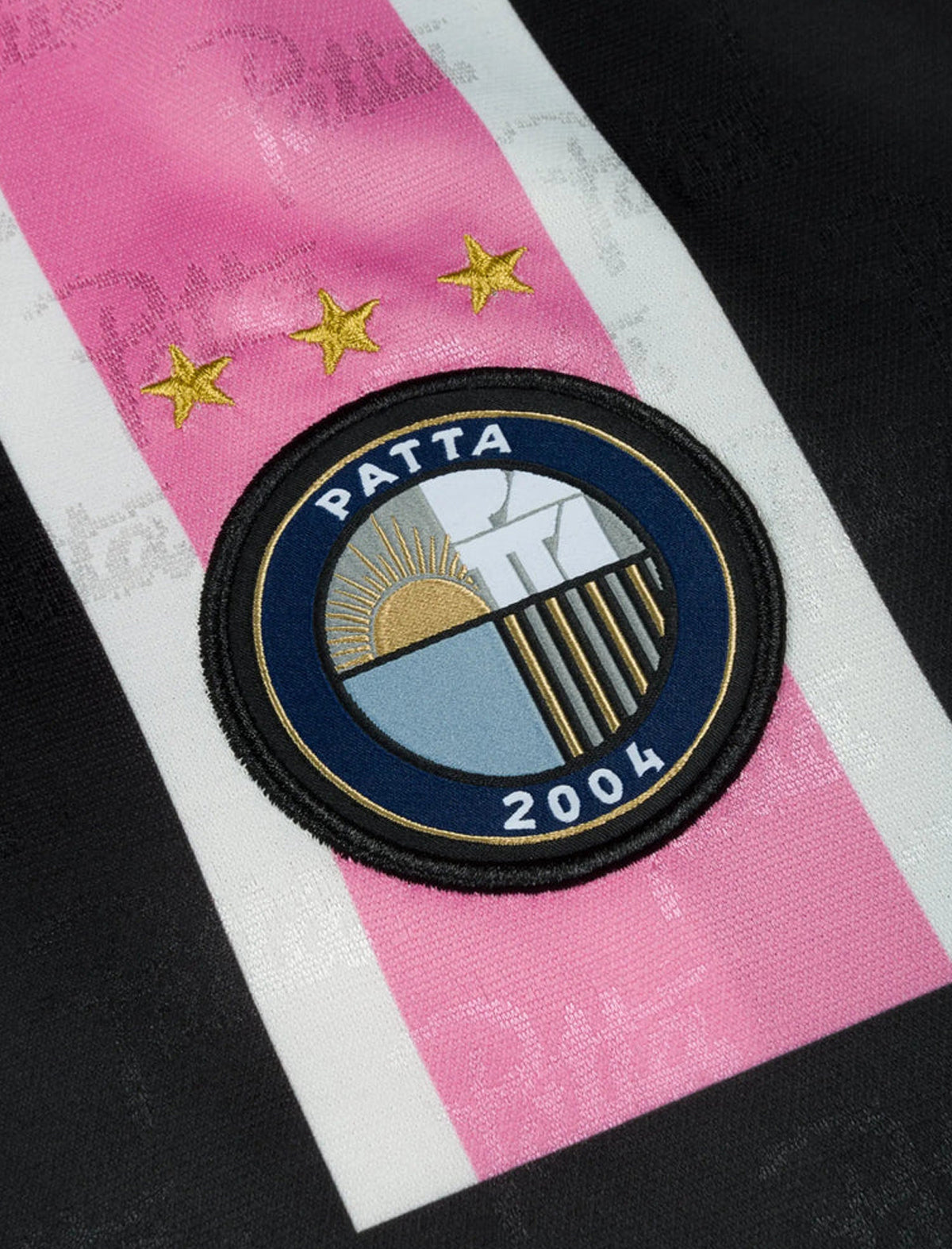 Patta Stripe Football Jersey Begonia Pink