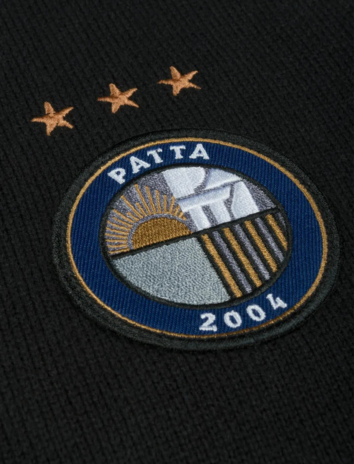 Patta Track Top Cardigan Moonless Night Black